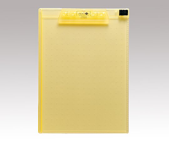 アズワン クリップボード 235×323mm 黄 A5010-5 1枚(ご注文単位1枚)【直送品】