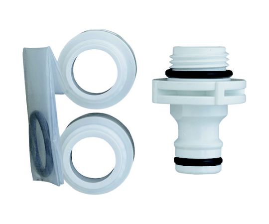 タカギ シャワーニップル GWA66WH 1個(ご注文単位1個)【直送品】