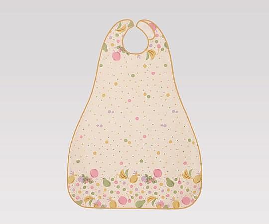 エンゼル（介護用品） 食事用エプロンⅡ ロングタイプ シャーベットオレンジ　6068 1個（ご注文単位1個）【直送品】