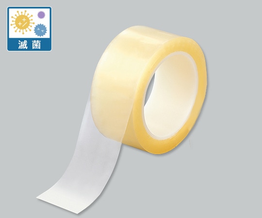 アズワン OPPテープ(クリーンルーム用)48mm×80m 1巻入 滅菌済 PTC-48 1巻(ご注文単位1巻)【直送品】