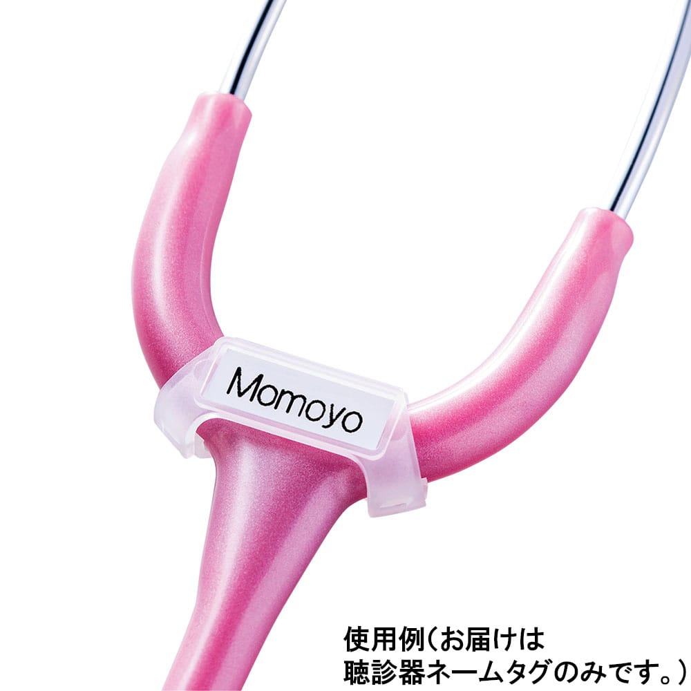 ケンツメディコ 聴診器ネームタグ ST-2 1個入 クリア　1095D402 1袋（ご注文単位1袋）【直送品】