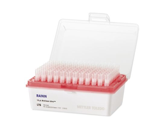 メトラー・トレド レイニン 低吸着LTSチップ(リムーバブルカバーラック入)ローリテンションチップ RT LTS 20μL LS 960A/10 1個(96本×10ラック入) 30389229 1個(ご注文単位1個)【直送品】