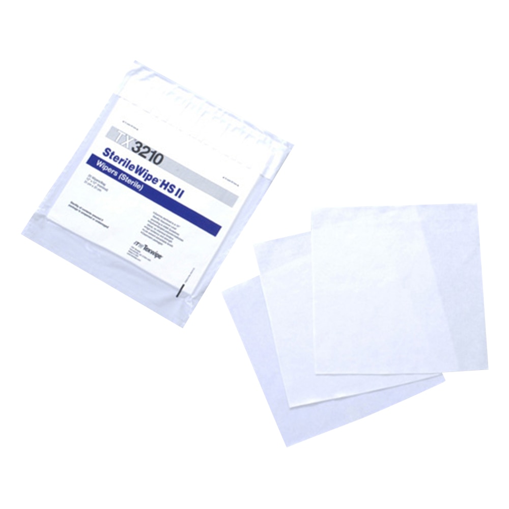 テックスワイプ(Texwipe) 滅菌ワイパー 100枚入 TX3210 1袋(ご注文単位1袋)【直送品】