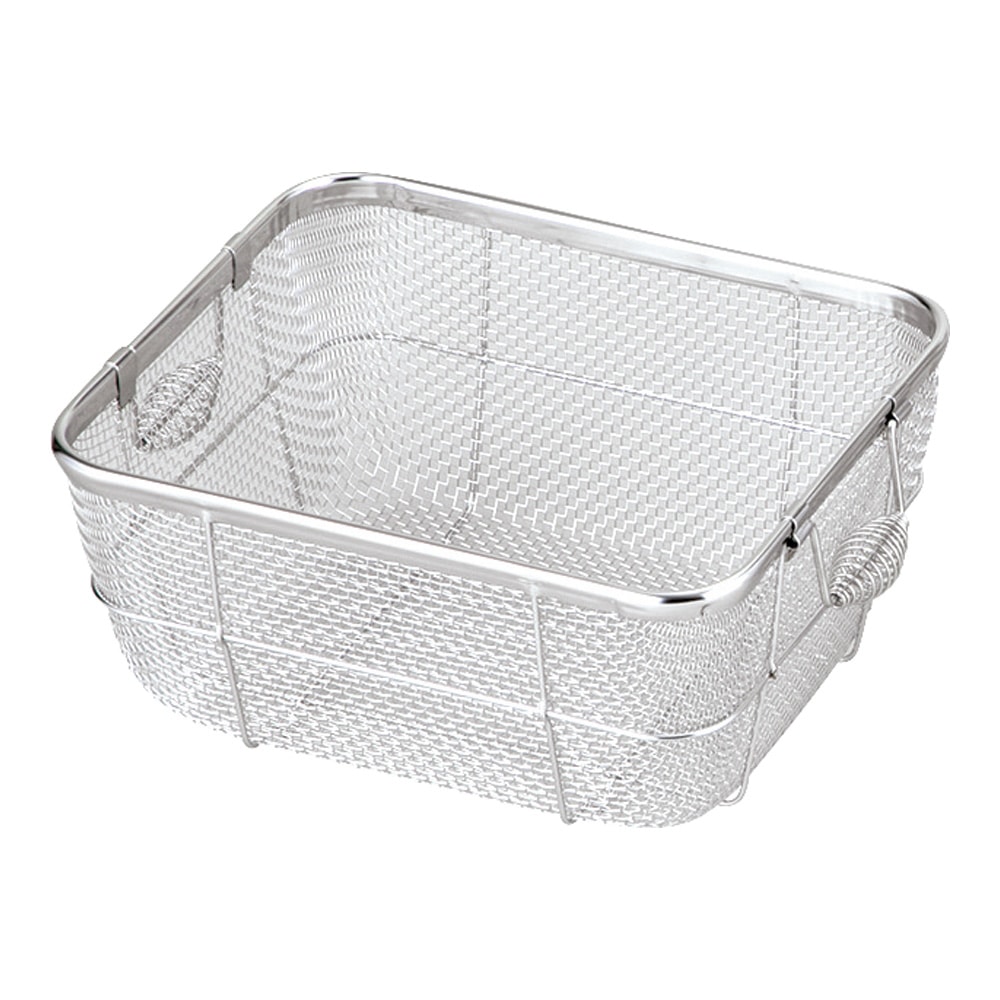 アズワン ステンクリーンバスケット 深型小 1個(ご注文単位1個)【直送品】