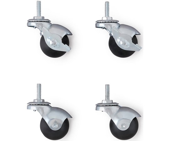 アイリスオーヤマ メタルミニ ボール型キャスター 4個入 MM-19BC 1セット(ご注文単位1セット)【直送品】