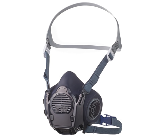 重松製作所 防じん・防毒両検定マスク/半面形/Mサイズ/伝声器付き TW08SF2/HB(M) 1個(ご注文単位1個)【直送品】