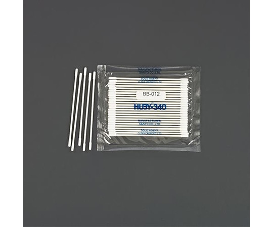 アズワン φ2.0x 75.5mm 工業用綿棒(250本)両面/削軸 EA109DY-13 1袋(ご注文単位1袋)【直送品】