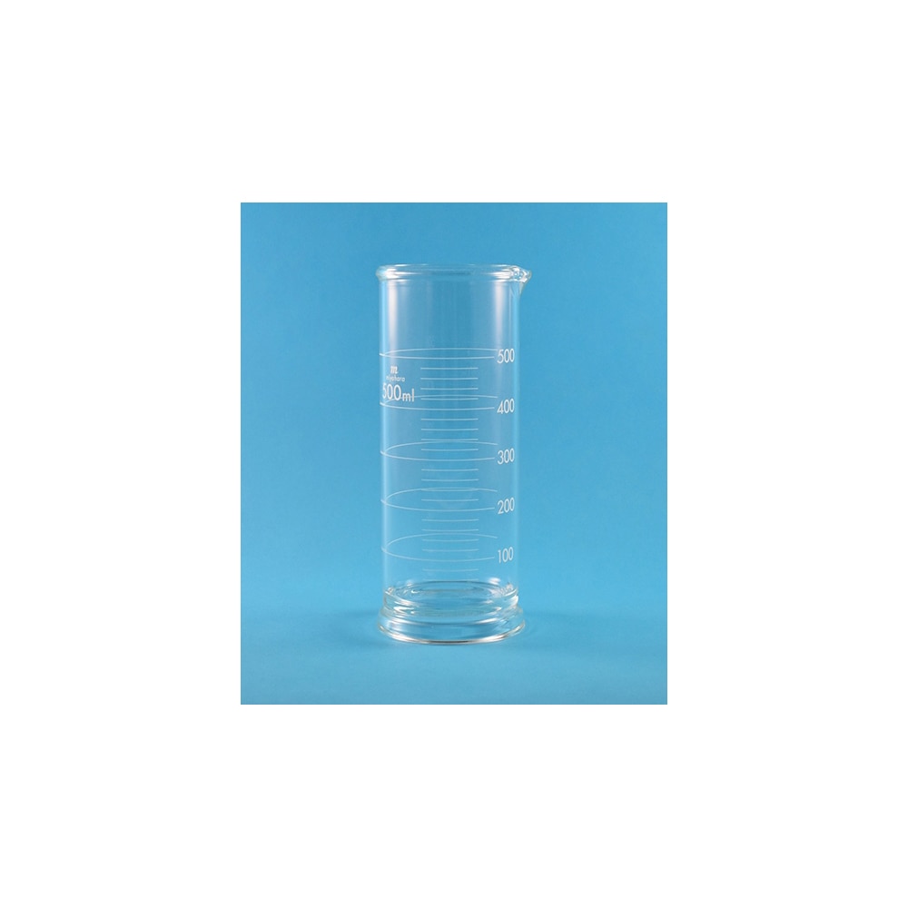 アズワン 液量計(円筒型)500mL mgc500 1個(ご注文単位1個)【直送品】