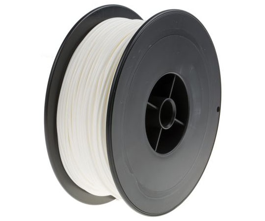 RS Pro 3Dプリンタ用フィラメント 白 1.75mm PLA 832-0400 1個(ご注文単位1個)【直送品】