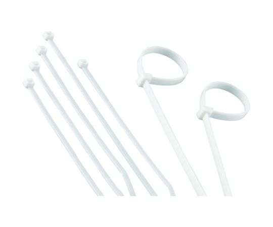 トラスコ中山 ナイロン結束バンド 幅4.8mmX長さ188mm (100本入) TRJ200 1袋(ご注文単位1袋)【直送品】