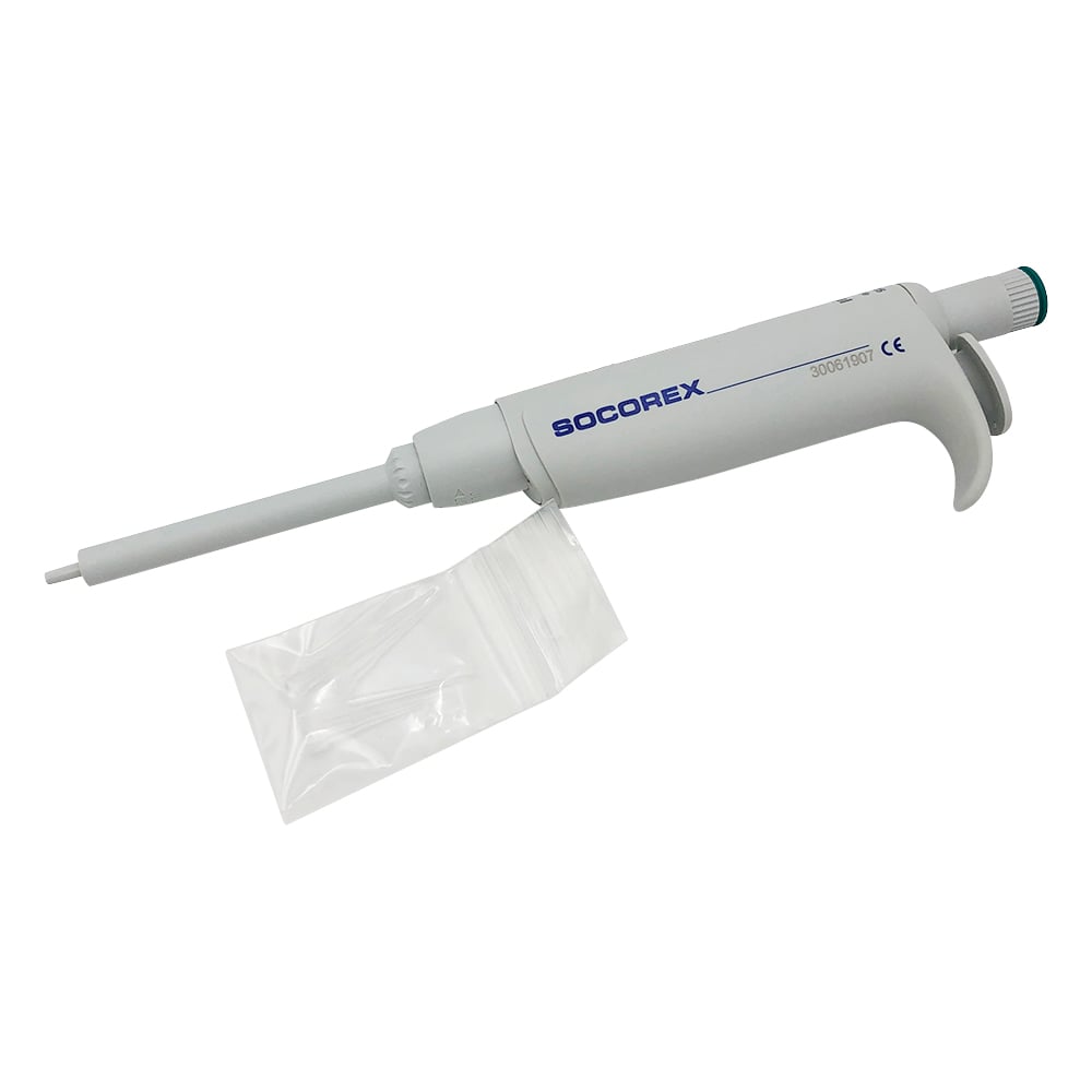 ソコレックス マイクロピペット(アキュラ) 0.5~10μL 825.0010 1本(ご注文単位1本)【直送品】