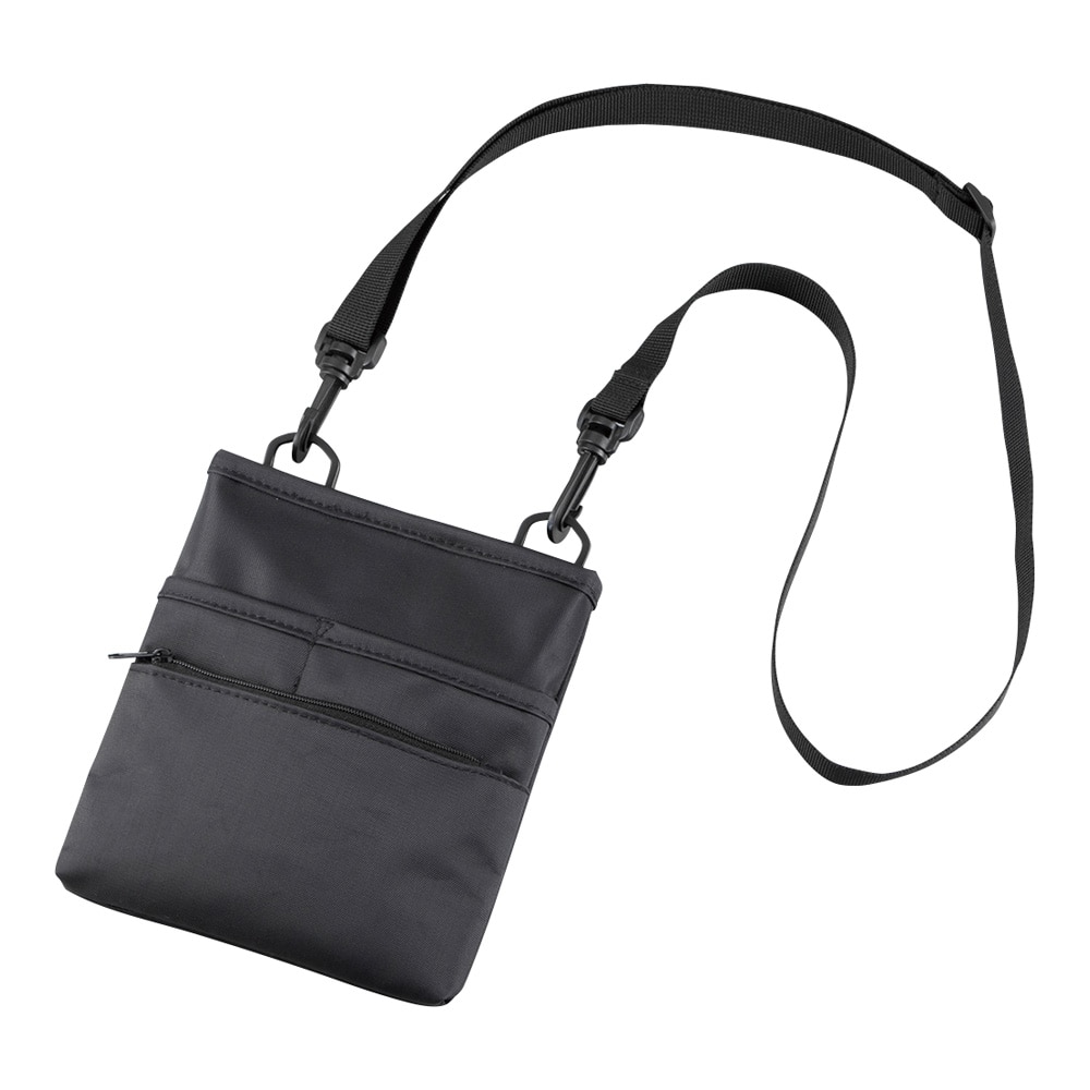 ナビス（アズワン） 3wayポーチ ブラック　 1個（ご注文単位1個）【直送品】