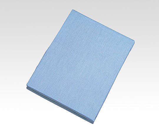 アズワン ボックスシーツ (ゴム付き/ブルー) No.115 1枚(ご注文単位1枚)【直送品】