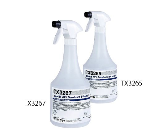 テックスワイプ（Texwipe） 滅菌エタノールスプレー　473mL　12本入　TX3267 1箱（ご注文単位1箱）【直送品】