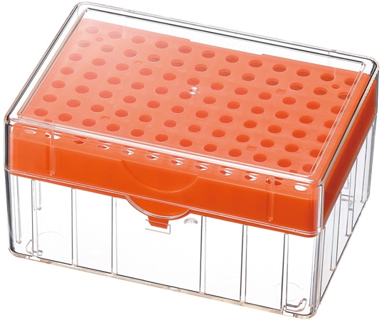 アズワン フレンドチップ用ラック 0.1~10μL用 5個入 0K-ETS-10UTRK 1箱(ご注文単位1箱)【直送品】