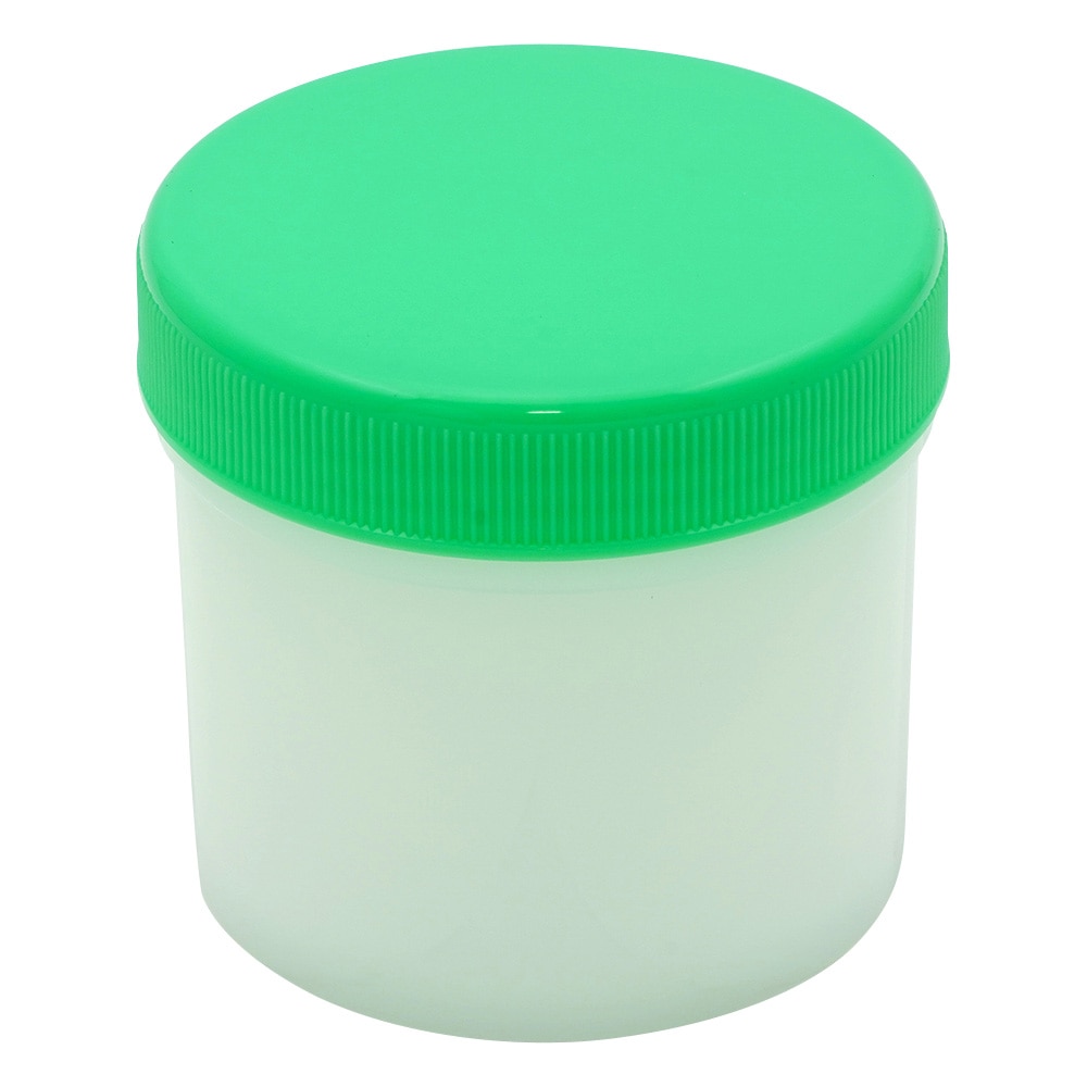 ケーエム化学 増量丸底プラツボ　未滅菌　120mL　緑　50個入　 1箱（ご注文単位1箱）【直送品】