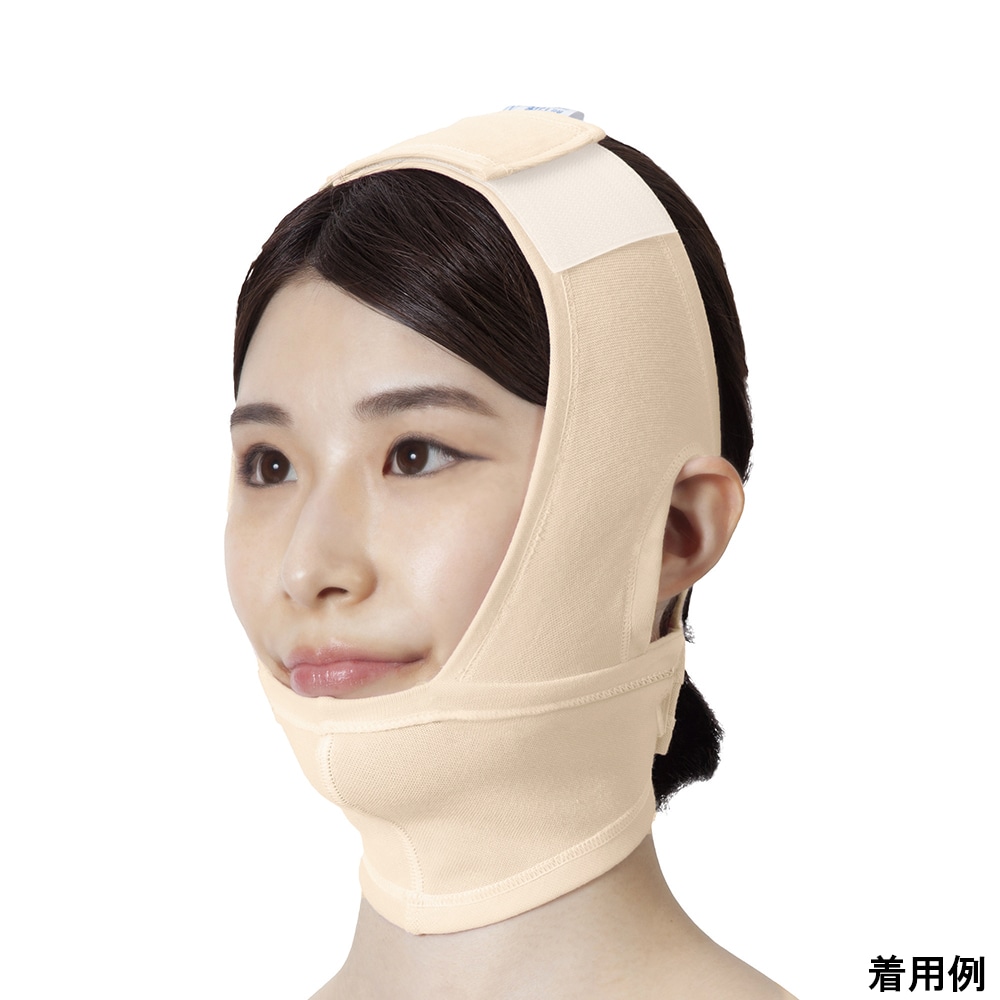 竹虎 ソフラあごバンデージII ベージュ L　007334 1枚（ご注文単位1枚）【直送品】