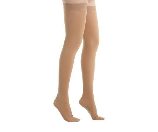 ナビス（アズワン） 弾性ストッキング（ストッキング）　クローズトゥ　S　SY-6001-S 1足（ご注文単位1足）【直送品】