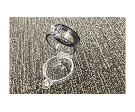 セーフラン安全用品 ボタンスイッチロックアウトデバイス 外径49.6mm×高31.9mm 透明37030 1個 (ご注文単位1個) 【直送品】