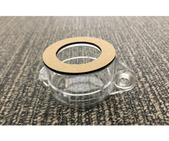 セーフラン安全用品 ボタンスイッチロックアウトデバイス 外径49.6mm×高31.9mm 透明37030 1個 (ご注文単位1個) 【直送品】