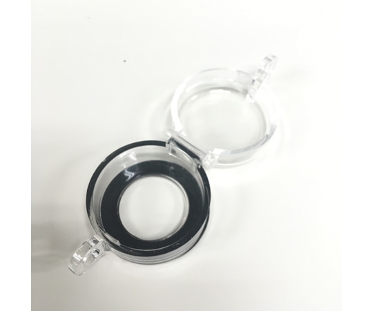セーフラン安全用品 ボタンスイッチロックアウトデバイス 外径49.6mm×高31.9mm 透明37030 1個 (ご注文単位1個) 【直送品】