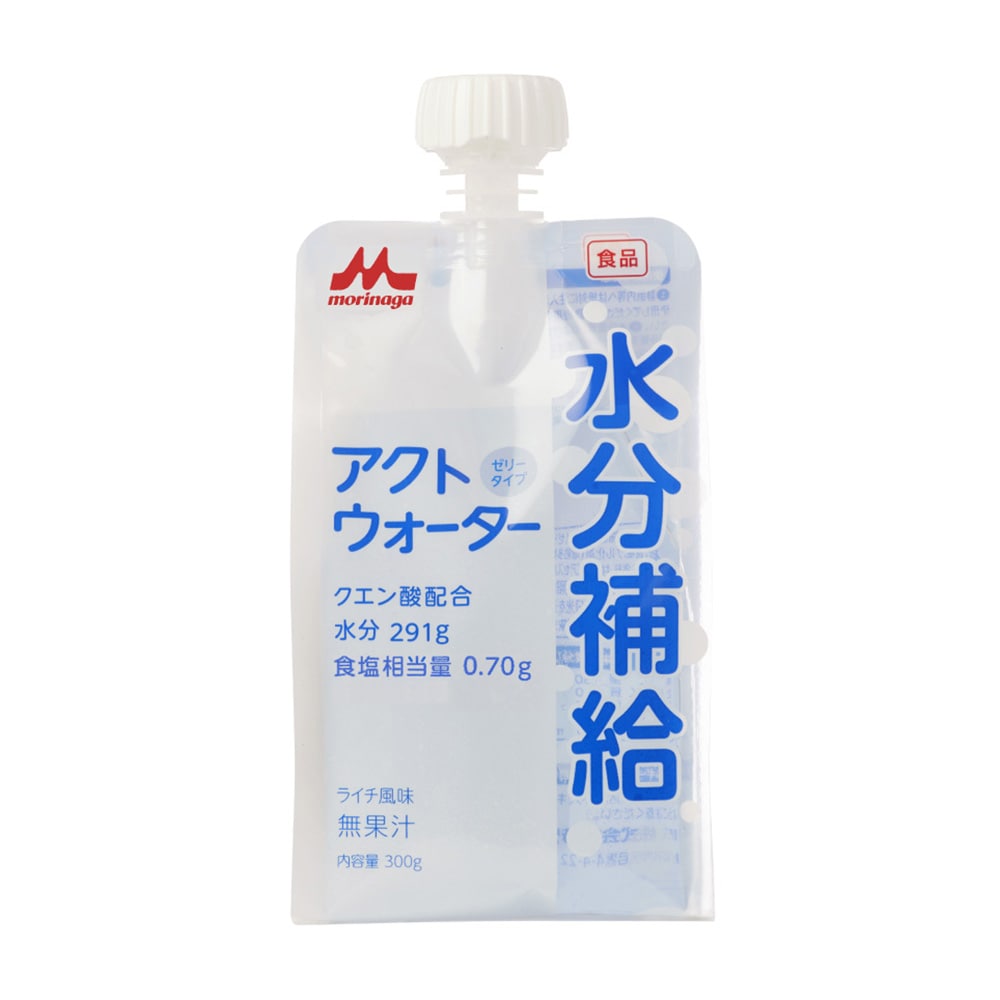 森永乳業クリニコ アクトウォーター (水分補給ゼリー) 24個入651355 1箱 (ご注文単位1箱) 【直送品】