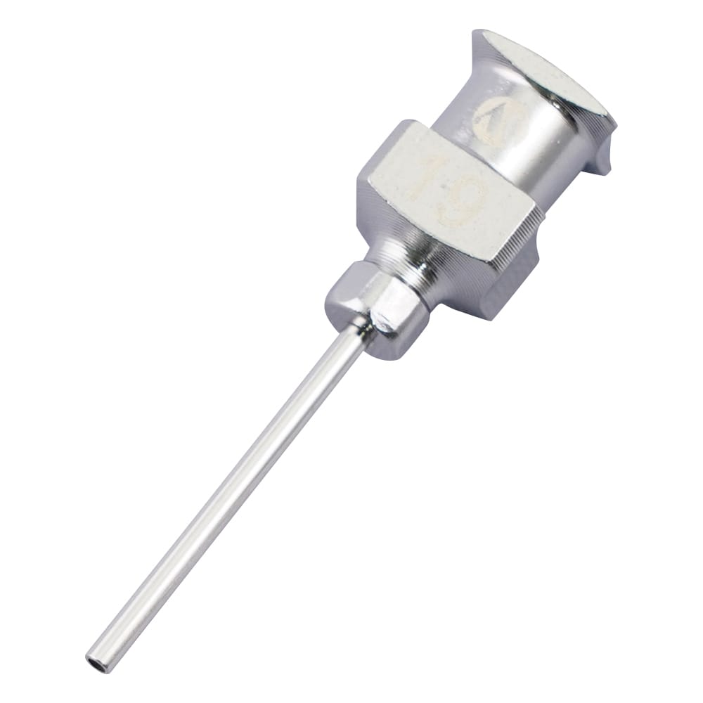 武蔵エンジニアリング ディスペンサー用金属ニードル ゲージ19 針長15mm 1箱 (60個入) SNA-19G-C 1箱 (ご注文単位1箱) 【直送品】