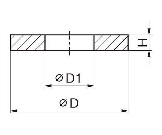 エスコ M12 平ワッシャーEA637GP-12 1個 (ご注文単位1個) 【直送品】