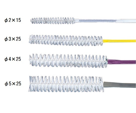 名優 フレキシブルブラシ (625/φ3×25mm) 1袋 (3本入) 41-62503-S-3 1袋 (ご注文単位1袋) 【直送品】