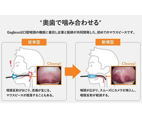 アズワン マウスピース Gagless 1袋 (2個入) IR-001-GM 1袋 (ご注文単位1袋) 【直送品】