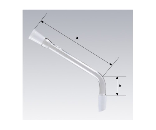 柴田科学 共通摺合連結管 分留用曲管 15/25-15/25007430-15150 1個 (ご注文単位1個) 【直送品】