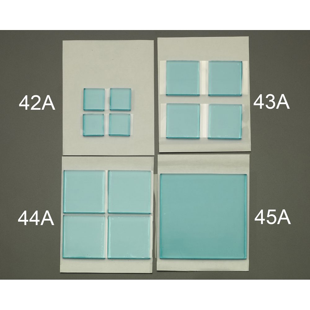 エスコ 40x 40x5mm 粘着マット (転倒防止/4枚) EA979D-43A 1パック (ご注文単位1パック) 【直送品】