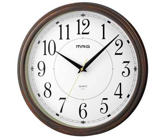 ノア精密 掛時計 橘 (タチバナ) W-772 BR-Z 1個 (ご注文単位1個) 【直送品】