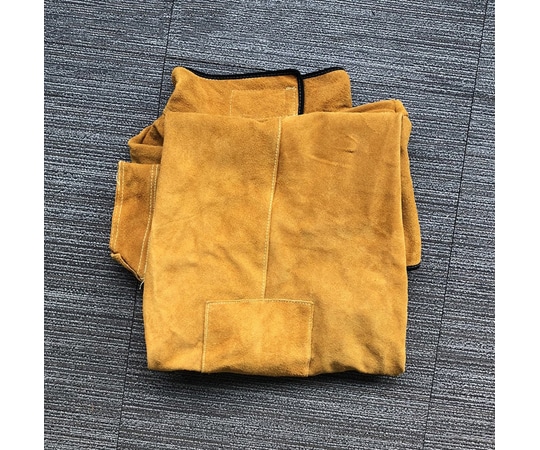 セーフラン安全用品 溶接用牛革防護服 フリーサイズ 茶色39951 1個 (ご注文単位1個) 【直送品】