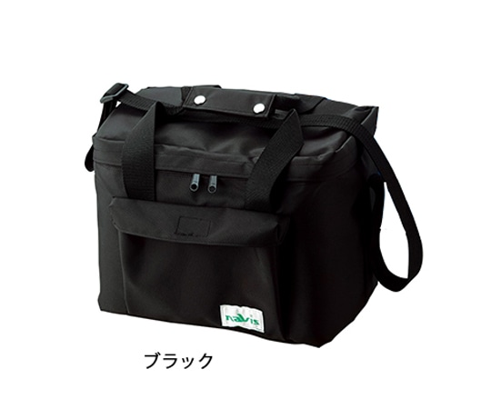 アズワン マルチショルダーバッグ (仕切板取り外しタイプ) ブラックB-1309 1個 (ご注文単位1個) 【直送品】