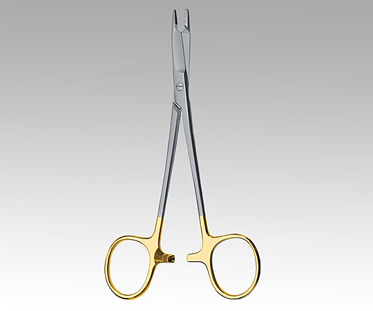 YDM 剪刀付き持針器 (ヘガール・オルソン) 135mmBA56S 1本 (ご注文単位1本) 【直送品】