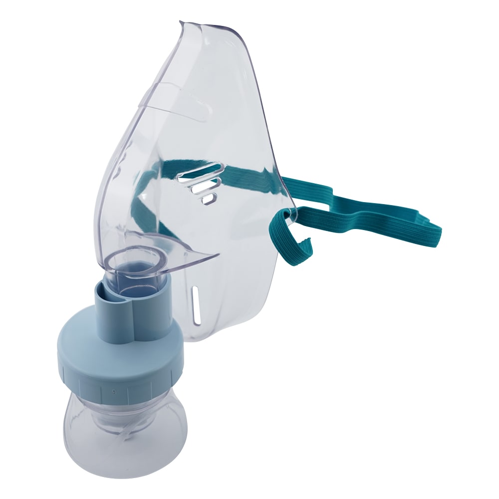 アズワン リユーザブル・プラスチックネブライザー 成人用マスクセット 1セット (ご注文単位1セット) 【直送品】