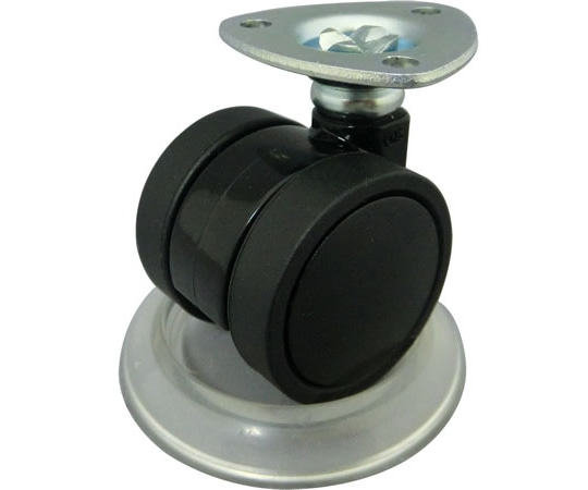 エスコ 60.0mm キャスター用受け皿 (スケルトン/4個) EA986TS-6 1袋 (ご注文単位1袋) 【直送品】