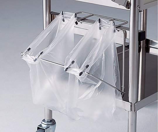 アズワン とっても静かな処置車 590×350×890mmTSW222-2 1台 (ご注文単位1台) 【直送品】