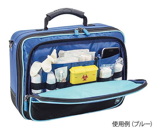 エリートバッグ 訪問看護用バッグ コミュニティーズ ブルーEB01.008 1個 (ご注文単位1個) 【直送品】