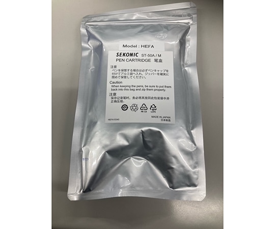 セコニック サインペン 温度ペン (赤) 、湿度ペン (青) 1箱 (4本入) HEFA 1箱 (ご注文単位1箱) 【直送品】