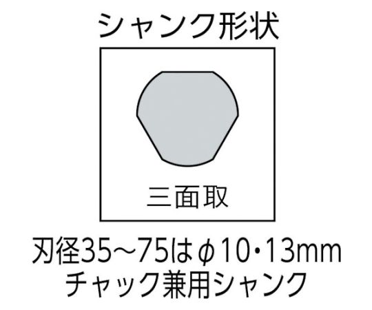 ユニカ 超硬ホールソー メタコアトリプル用 センタードリル MCTR-14TN～80TN用STR-6 1本 (ご注文単位1本) 【直送品】