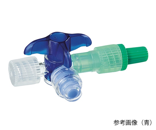 ニプロ ディスコフィックスC バルブ付 (ニードルレスバルブ付滅菌三方活栓) 青3バー360° 延長チューブなし 1箱 (100個入) 17523 1箱 (ご注文単位1箱) 【直送品】