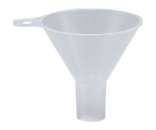 アズワン 粉末ロート 上部内径Φ70x足外径20x足長27 PP製PR75 1個 (ご注文単位1個) 【直送品】
