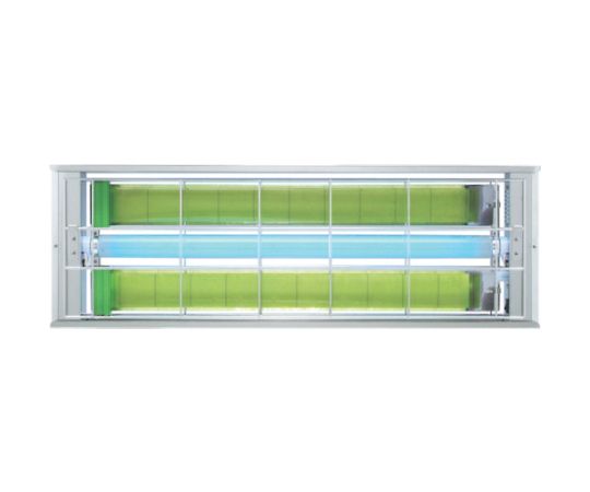 朝日産業 (食品加工機器・ヘルスケア用品) 捕虫器ムシポン 20W 吊下げ型 テープ目隠し板付MPX-2000DXA 1台 (ご注文単位1台) 【直送品】