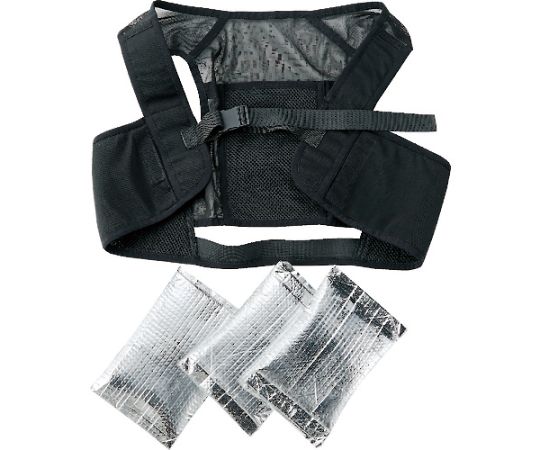 アズワン アイシングベスト 保冷剤3個セットTICEV-SET 1セット (ご注文単位1セット) 【直送品】