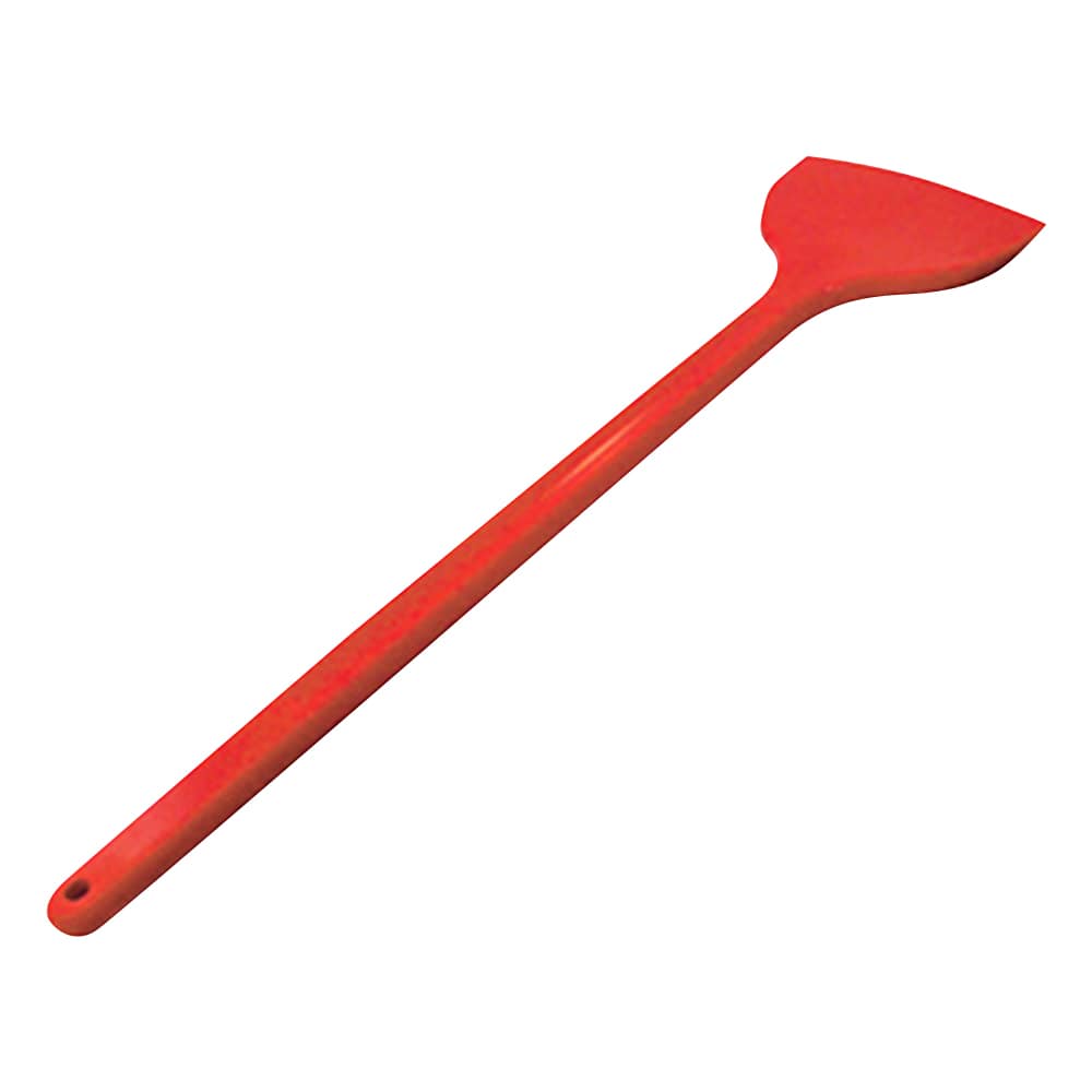 アズワン シリコンクリーンヘラ 赤 130×500mm 特大L500型 1本 (ご注文単位1本) 【直送品】