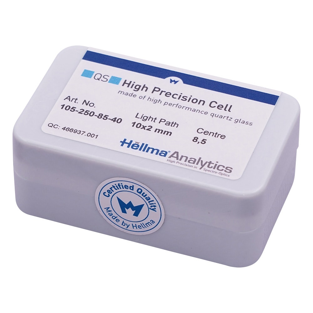 ヘルマ ヘルマ (R) 石英セル 蛍光用ウルトラマイクロ105-250-85-40 1個 (ご注文単位1個) 【直送品】