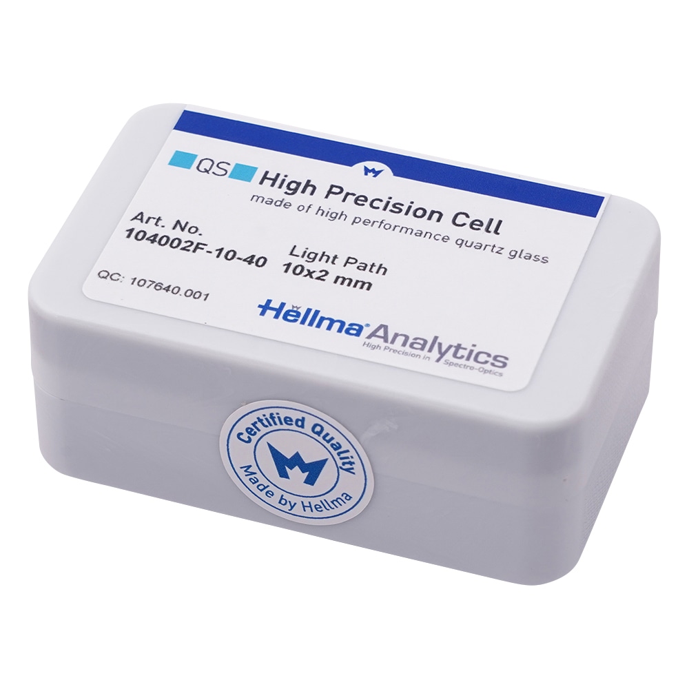 ヘルマ ヘルマ (R) 石英セル 蛍光用マイクロ104002F-10-40 1個 (ご注文単位1個) 【直送品】