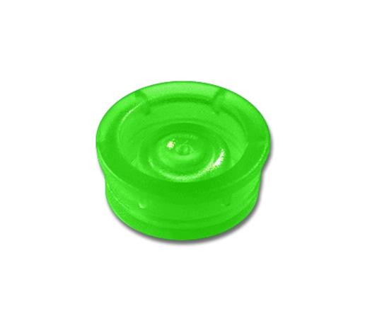 アズワン UVディスポセルミクロ用キャップ 緑 100個入759242 1箱 (ご注文単位1箱) 【直送品】